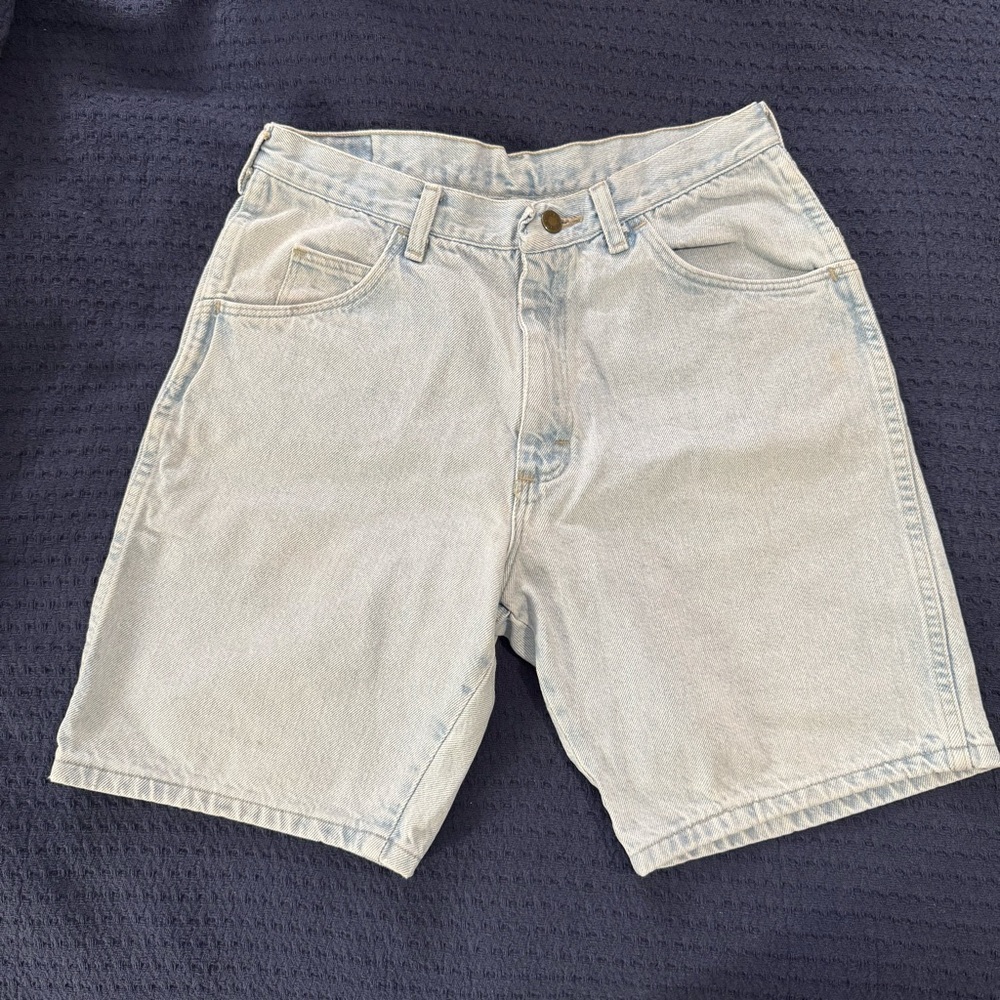 Wrangler Light Blue Denim Shorts